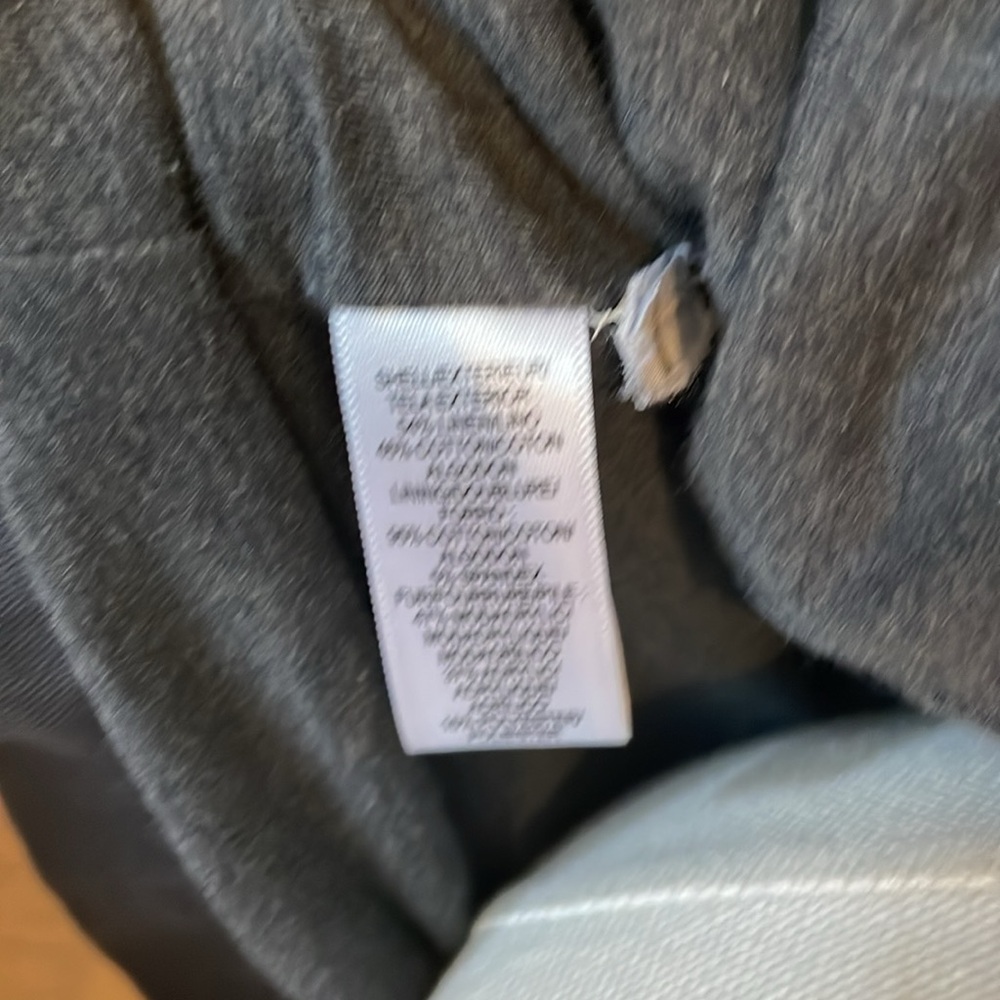 LOFT Grey Hooded Utility Jacket - Size XS - Picture 11 of 11